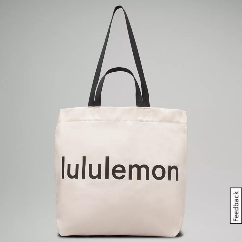 🆕 Lululemon Canvas Double Handle Tote Bag - Picture 10 of 15